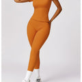 orange short set