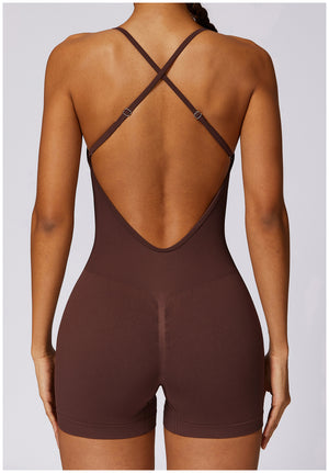 open back one piece