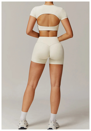 open back two piece set