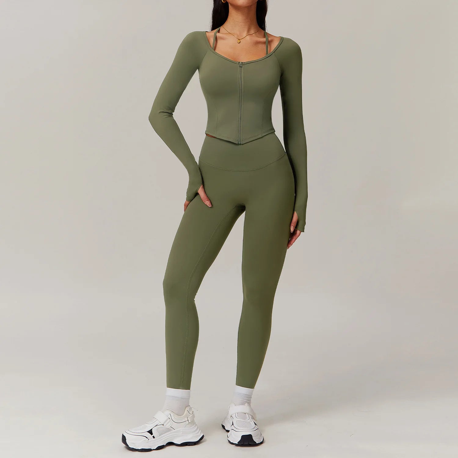 2 PIECE ZIPPER SET