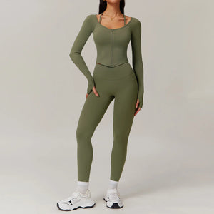 2 PIECE ZIPPER SET