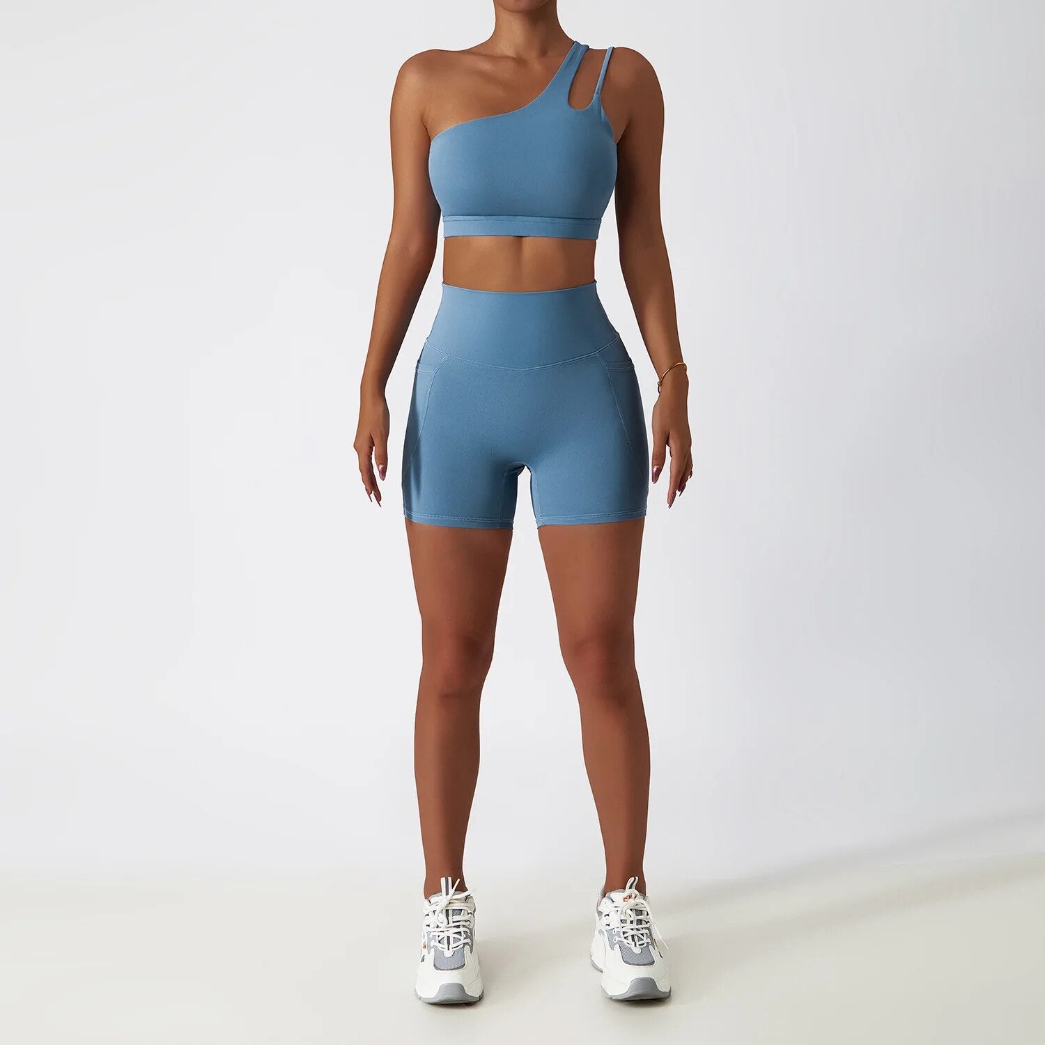 One-Shoulder Sports Bra