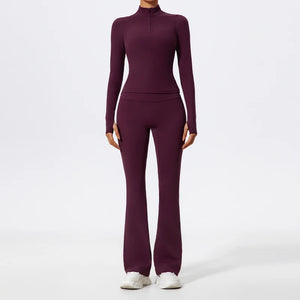 Half Zipper TWO PIECE SET