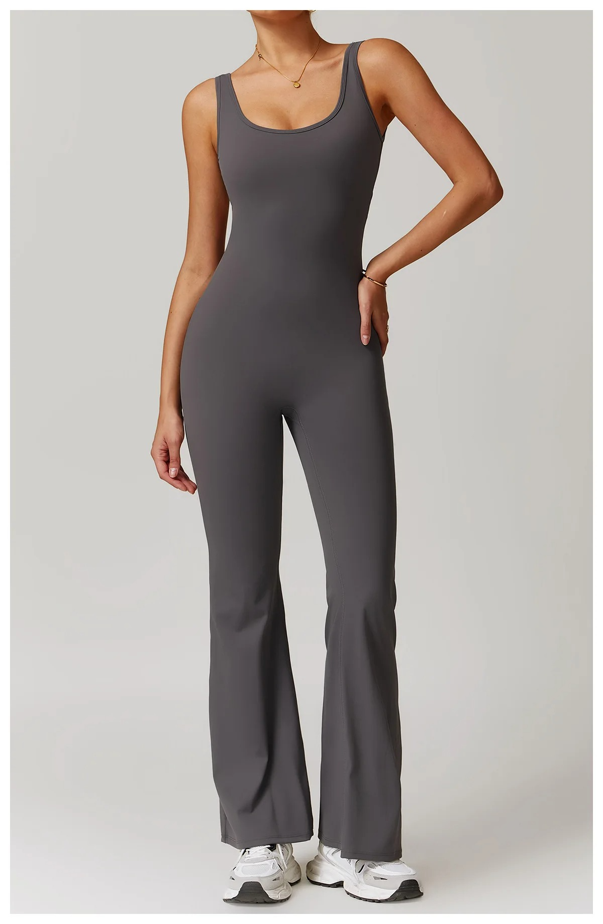 OPEN BACK SCRUNCH ONE PIECE
