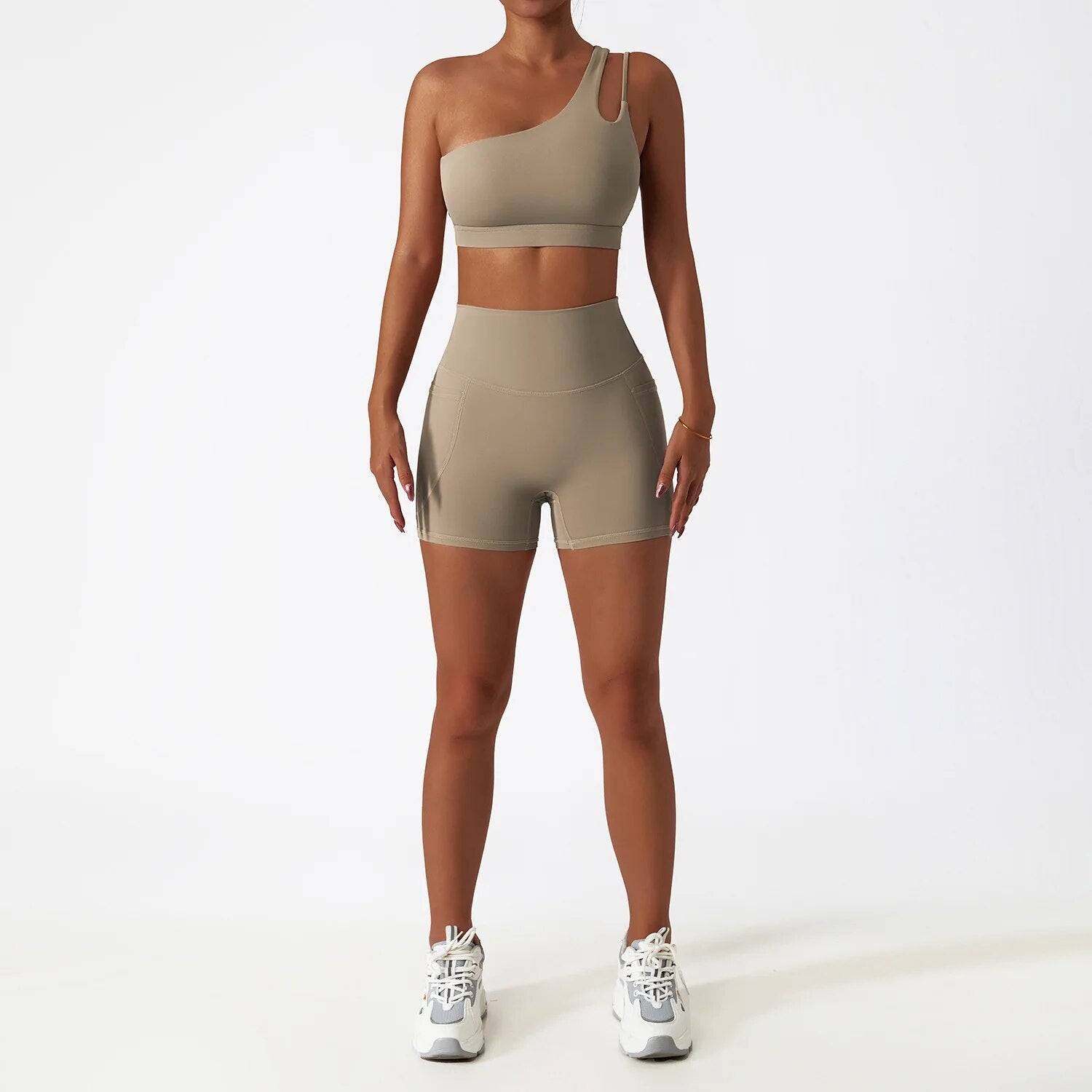 One-Shoulder Sports Bra