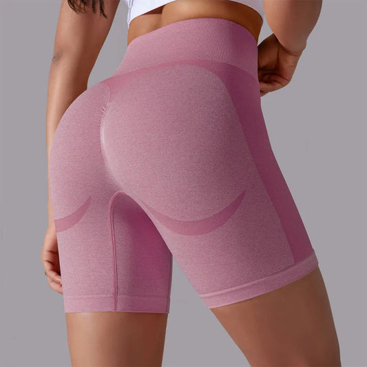 Seamless high waist shorts