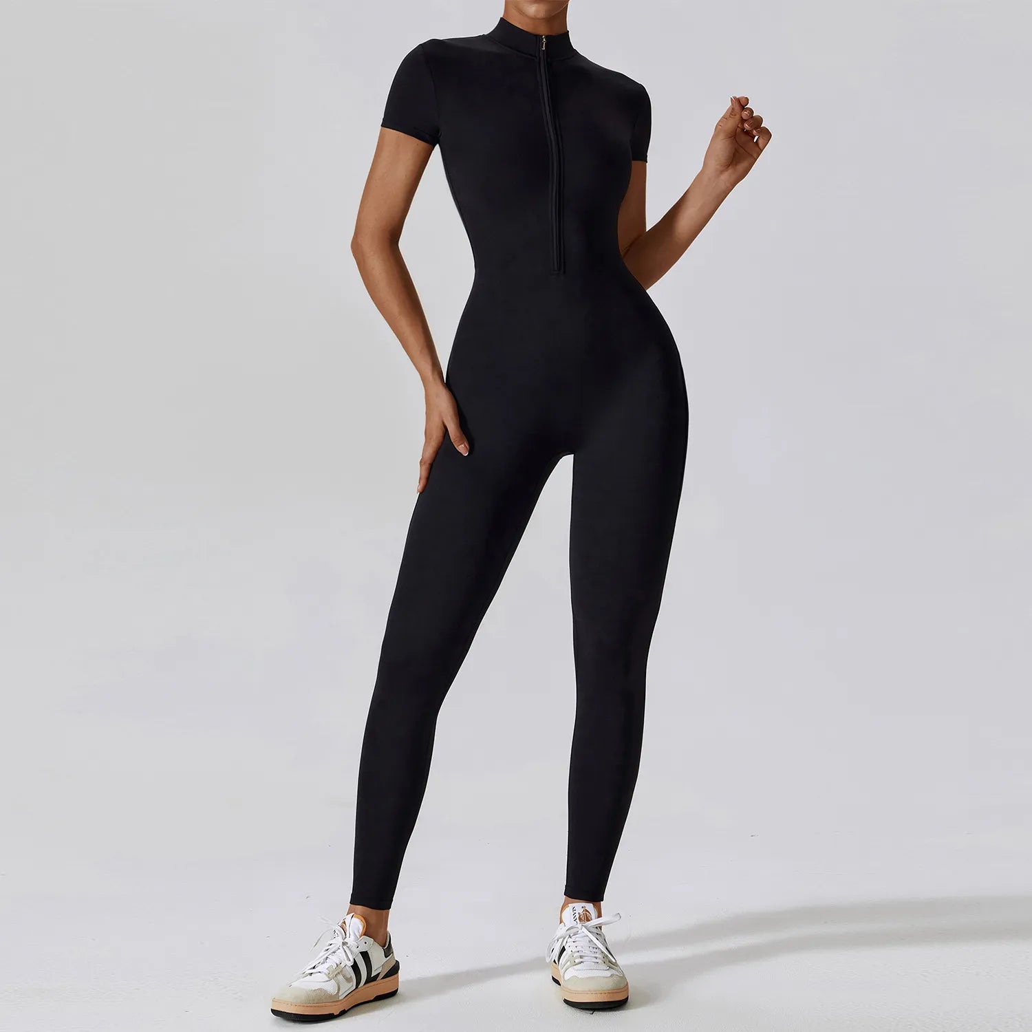 one piece zipper suit