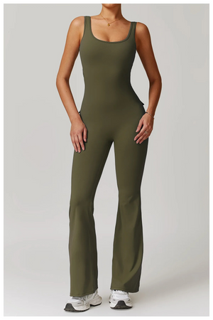 OPEN BACK SCRUNCH ONE PIECE