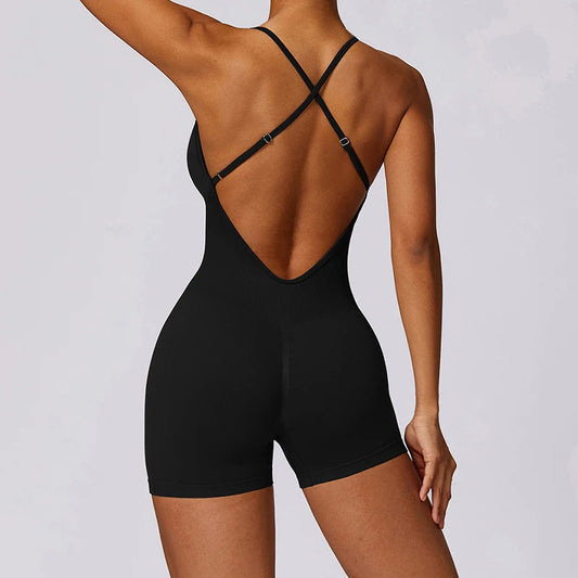 open back one piece