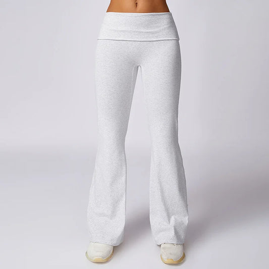 low waist flared legging