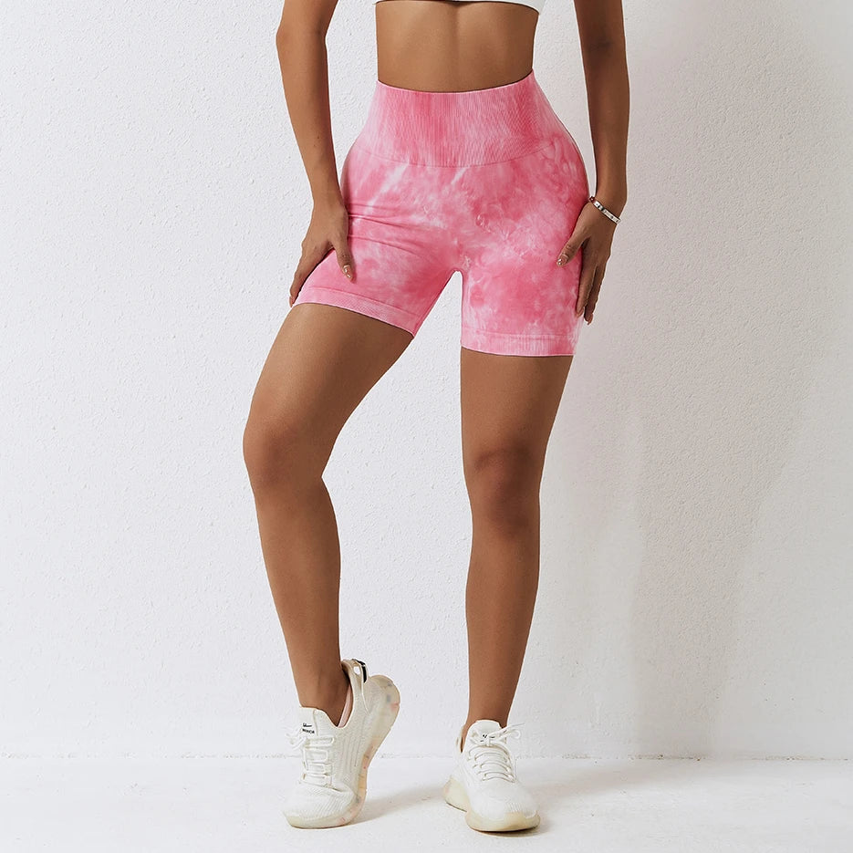 Tie Dye Seamless shorts