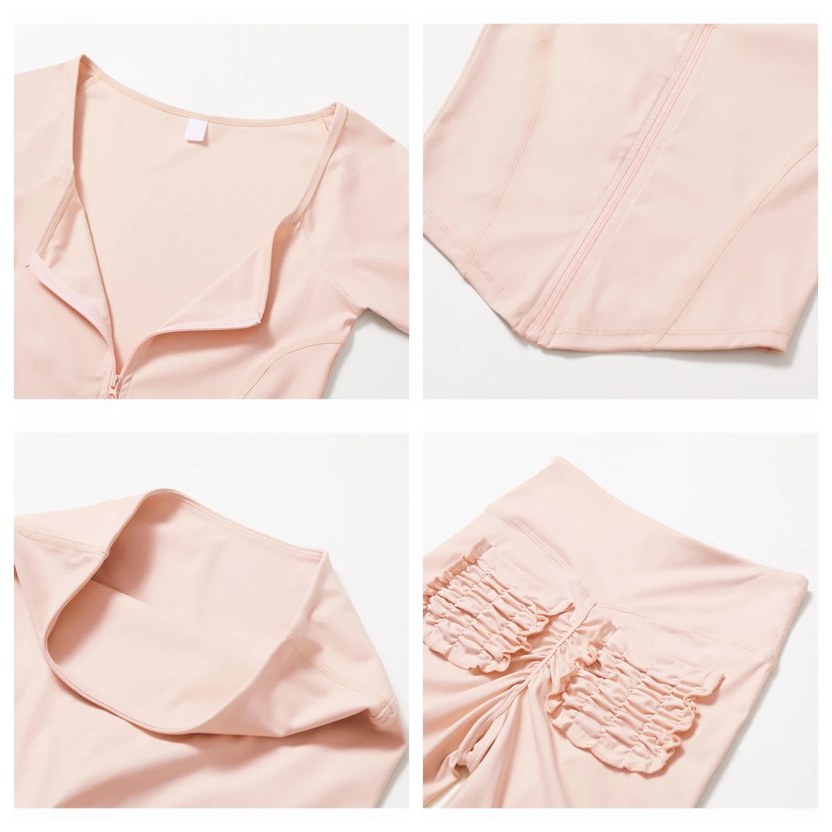 2 PIECE ZIPPER SET