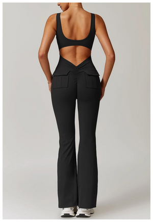 OPEN BACK SCRUNCH ONE PIECE