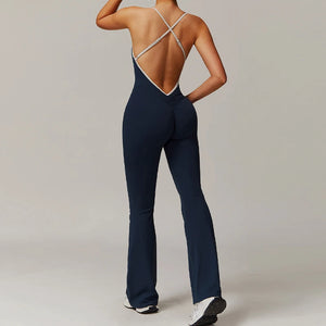 V OPEN Back One piece