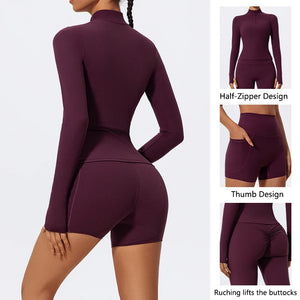 Half Zipper TWO PIECE SET