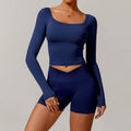 navy t-shirt shorts