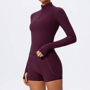 Half Zipper TWO PIECE SET