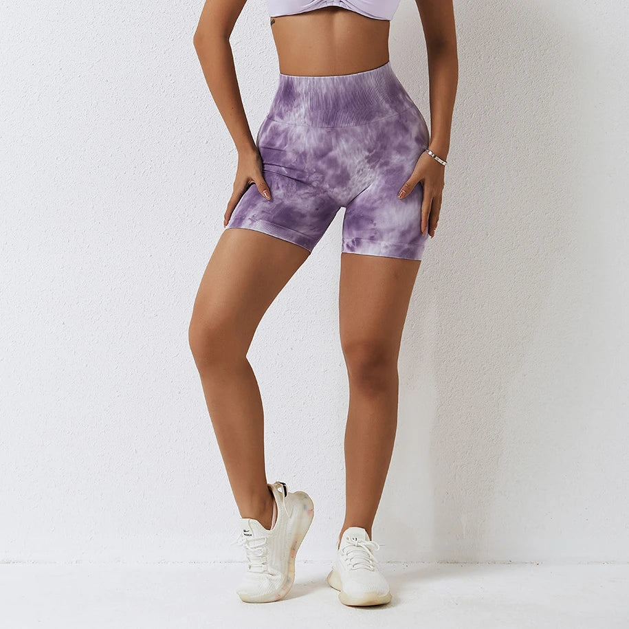 Tie Dye Seamless shorts