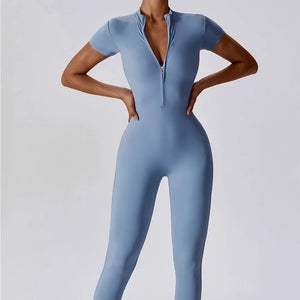 one piece zipper suit