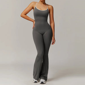V OPEN Back One piece