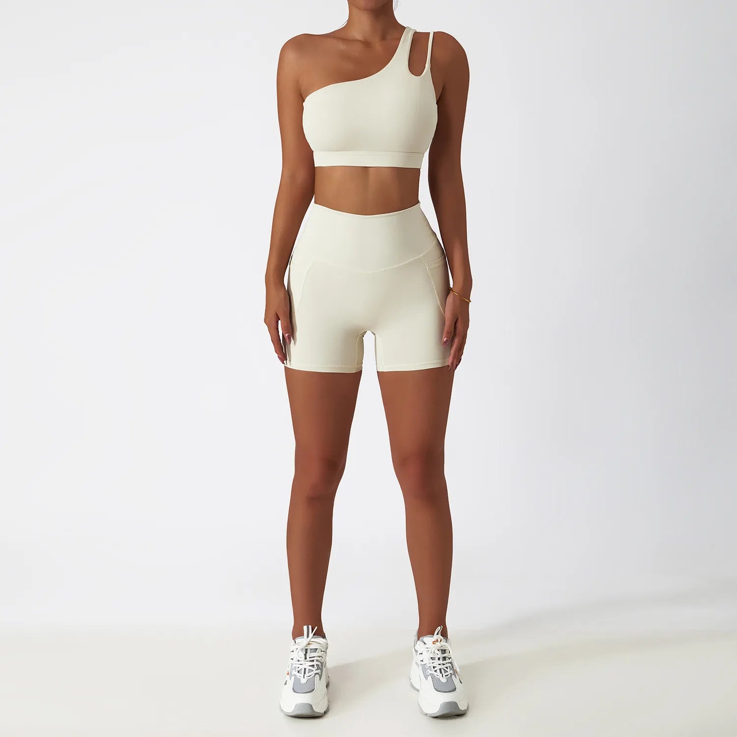 One-Shoulder Sports Bra