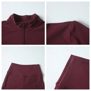 Half Zipper TWO PIECE SET