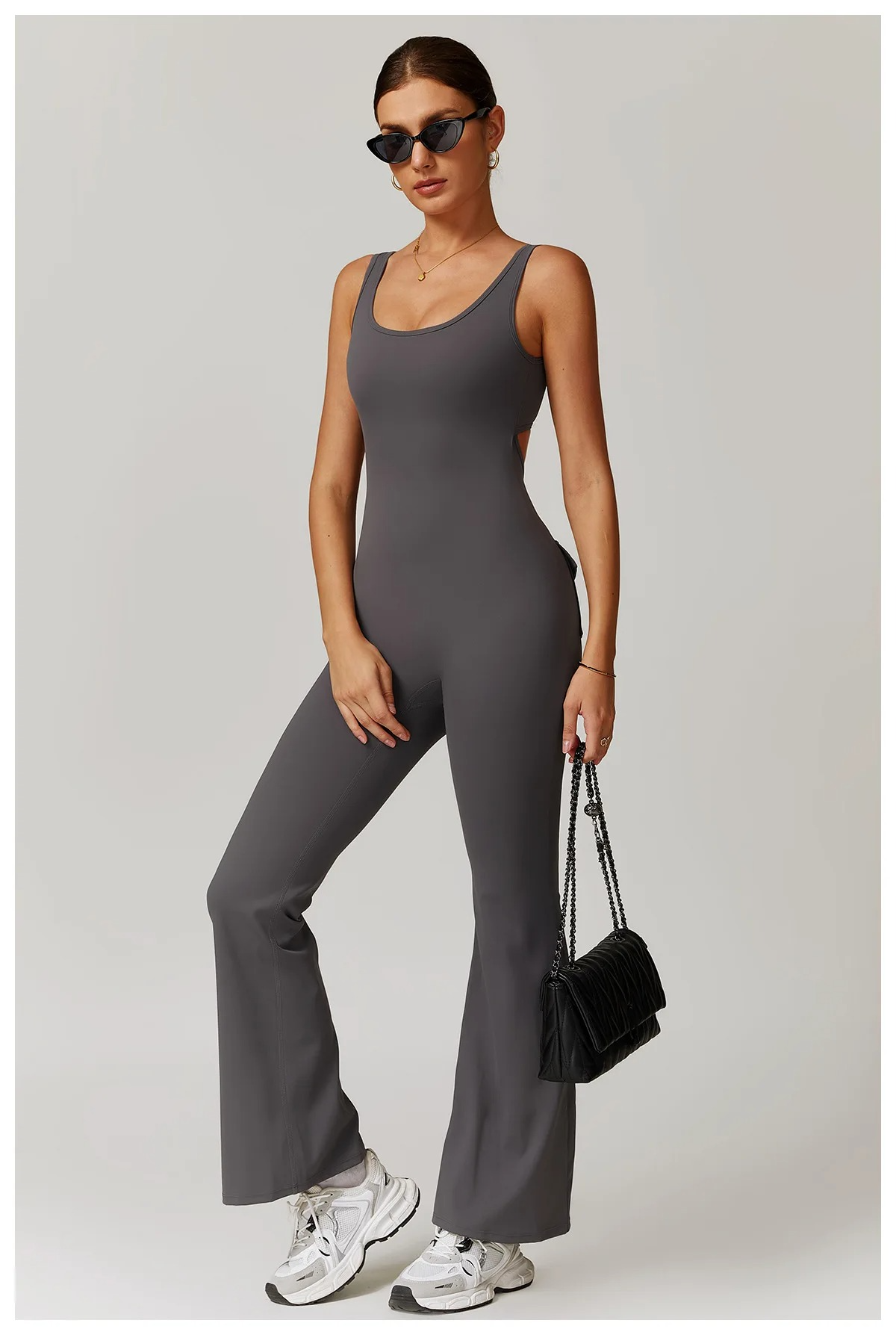 OPEN BACK SCRUNCH ONE PIECE