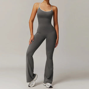 V OPEN Back One piece