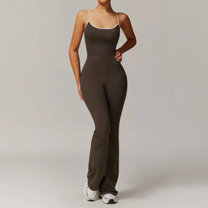 V OPEN Back One piece