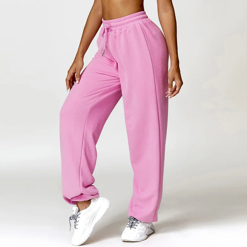 high waist sweatpants