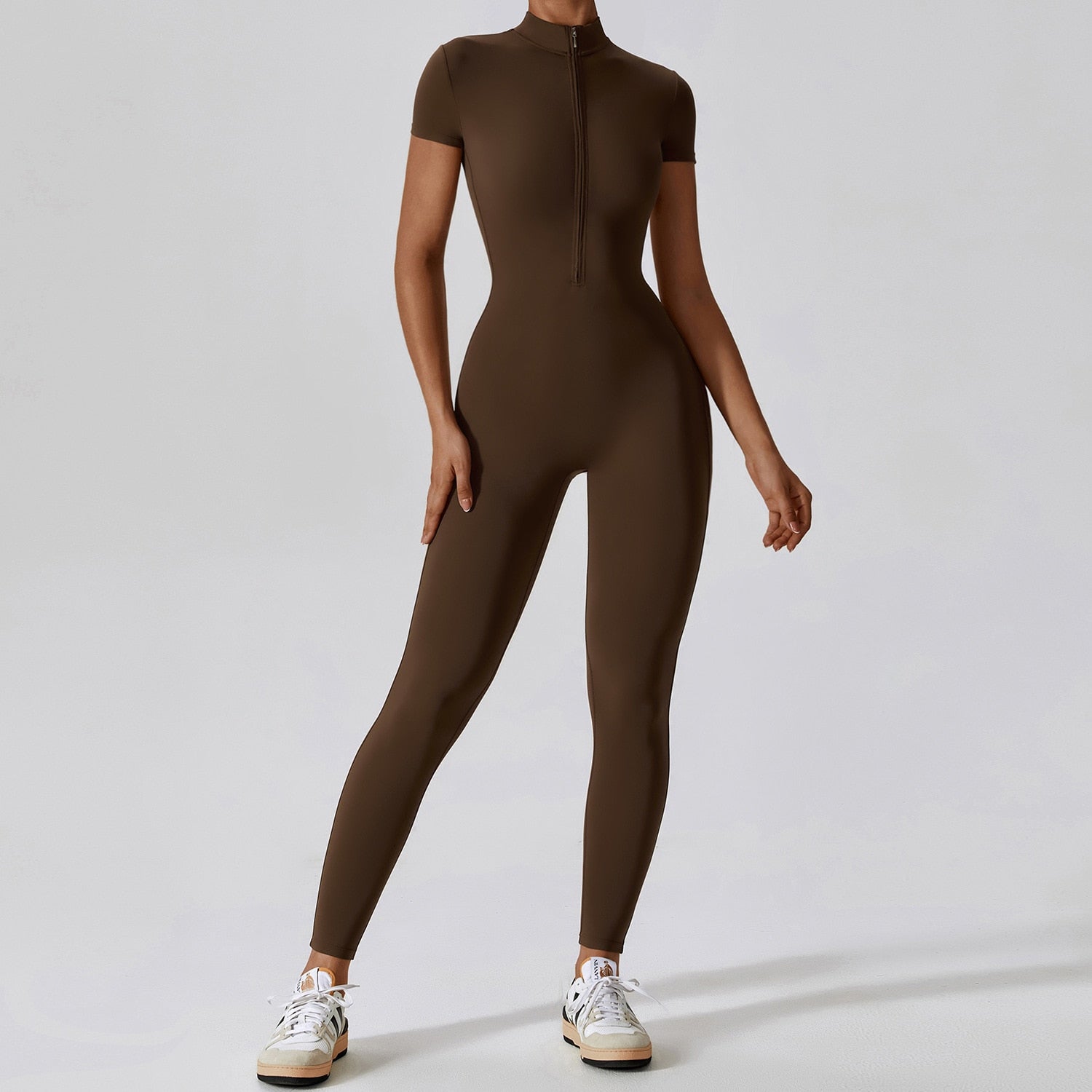 one piece zipper suit