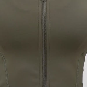 ZIPPER TWO PIECE FLARE SET