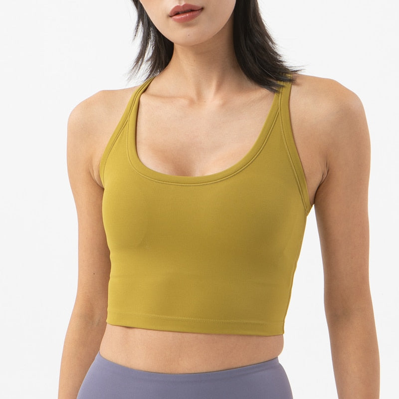 seamless fitness tank top