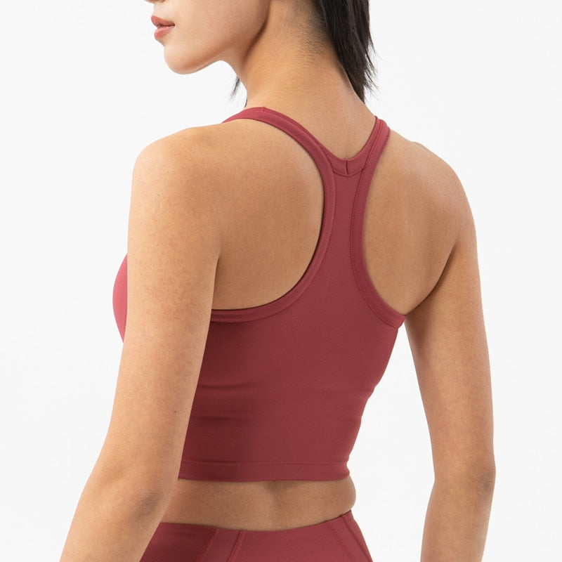 seamless fitness tank top