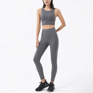 fitness leggings and bra set