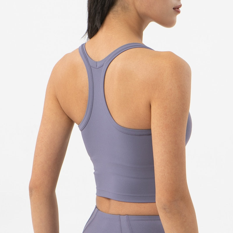 seamless fitness tank top