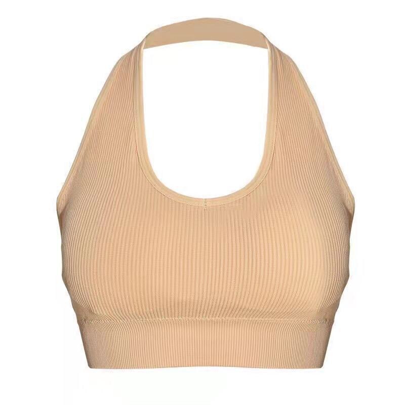 Backless Halter Fitness Bra