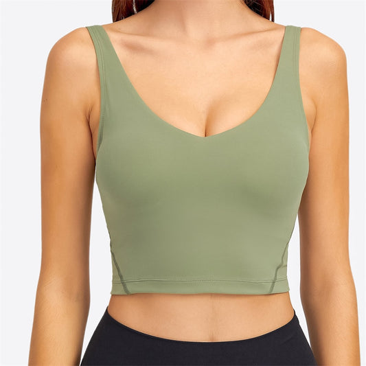 Seamless Low Back Tank Top