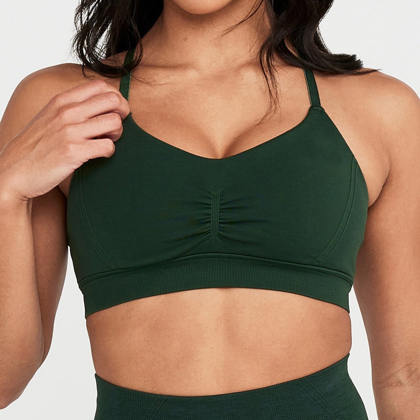 Seamless Scrunch Fitness Bra