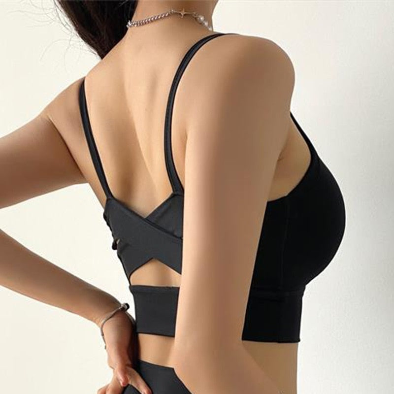 Fitness Twisted Back Bra