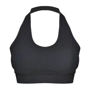 Backless Halter Fitness Bra