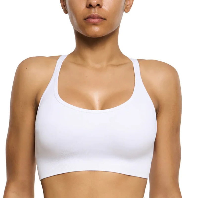 Seamles Backless sports bra