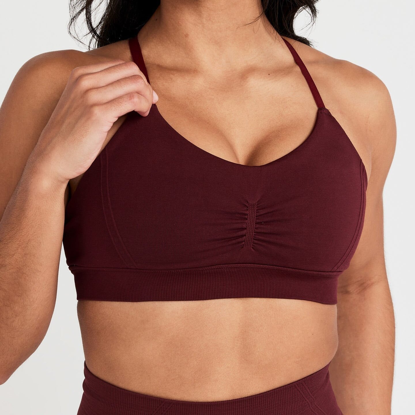 Seamless Scrunch Fitness Bra