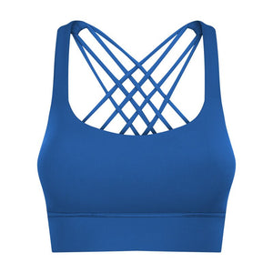 Cross Back Fitness Bra