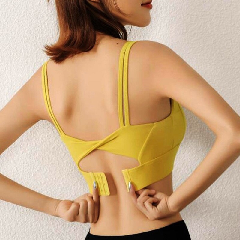 Fitness Twisted Back Bra