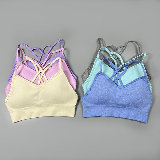 Pastel Colored Sports Bra