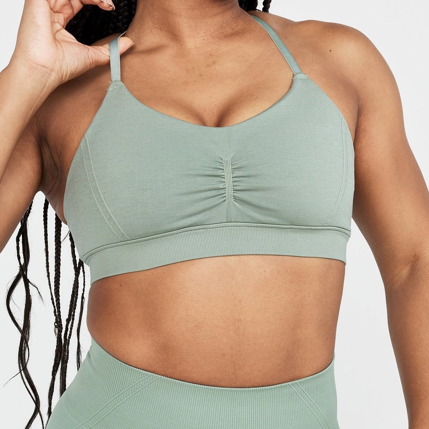 Seamless Scrunch Fitness Bra