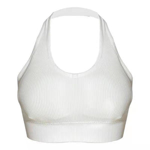 Backless Halter Fitness Bra