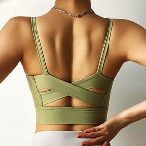 Fitness Twisted Back Bra