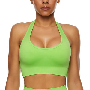 Seamles Backless sports bra